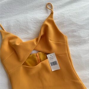 Bec & Bridge Marigold Yellow Dress